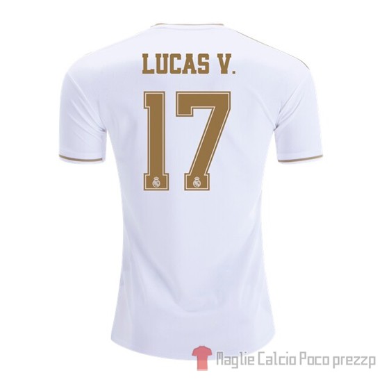 Maglia Real Madrid Giocatore Lucas V. Home 2019/2020 - Clicca l'immagine per chiudere